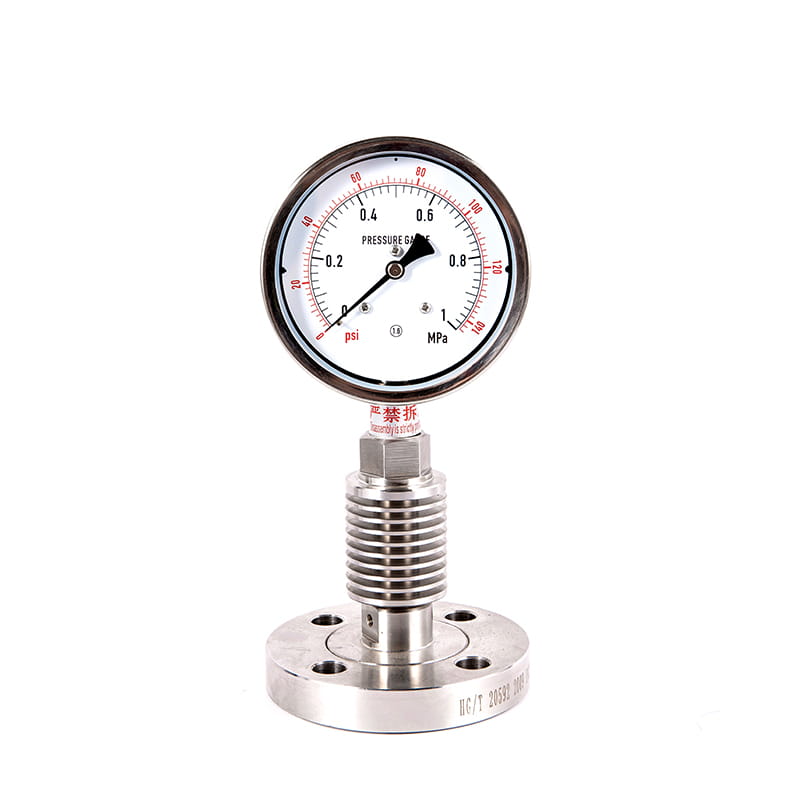 Seri Y-M Semua pengukur tekanan diafragma sanitasi baja tahan karat Seri Y-M Semua pengukur tekanan diafragma sanitasi baja tahan karat