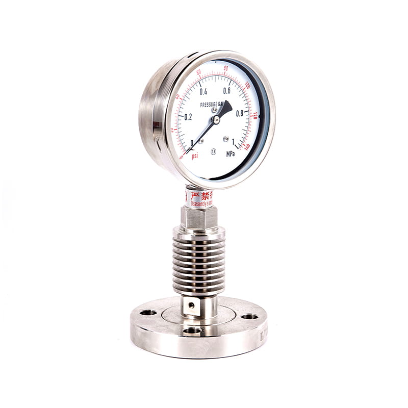 Seri Y-M Semua pengukur tekanan diafragma sanitasi baja tahan karat Seri Y-M Semua pengukur tekanan diafragma sanitasi baja tahan karat