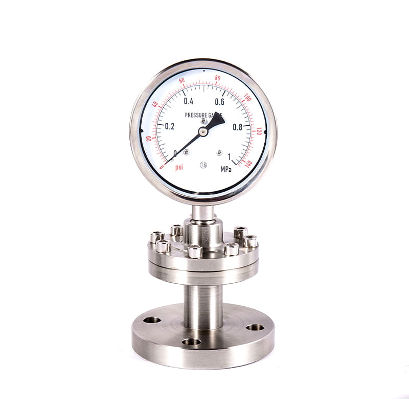Seri Y-M Semua pengukur tekanan diafragma sanitasi baja tahan karat Seri Y-M Semua pengukur tekanan diafragma sanitasi baja tahan karat