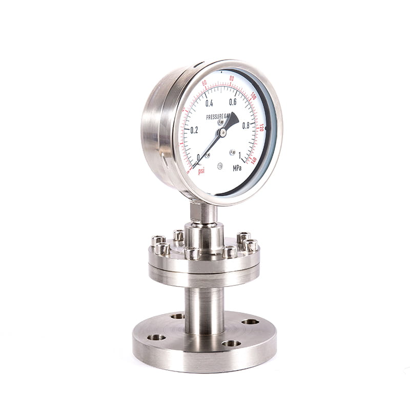 Seri Y-M Semua pengukur tekanan diafragma sanitasi baja tahan karat Seri Y-M Semua pengukur tekanan diafragma sanitasi baja tahan karat