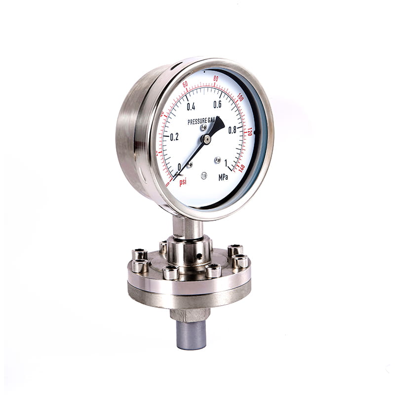 Seri Y-M Semua pengukur tekanan diafragma sanitasi baja tahan karat Seri Y-M Semua pengukur tekanan diafragma sanitasi baja tahan karat